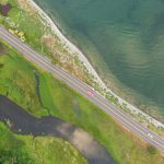 Birch Bay Drone Image airplane, aerial