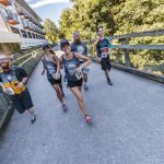 Bellingham Traverse participants racing on the course.