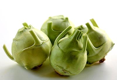 Joe's Gardens Fresh Recipes---Kohlrabi