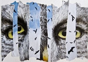 Inspirit-Form Collage Exhibit @ WCLS Deming Library | Everson | Washington | United States