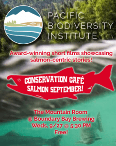 PBI Conservation Café - Salmon September Films! @ The Mountain Room @ Boundary Bay Brewery | Bellingham | Washington | United States