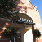 Lynden Library Entrance