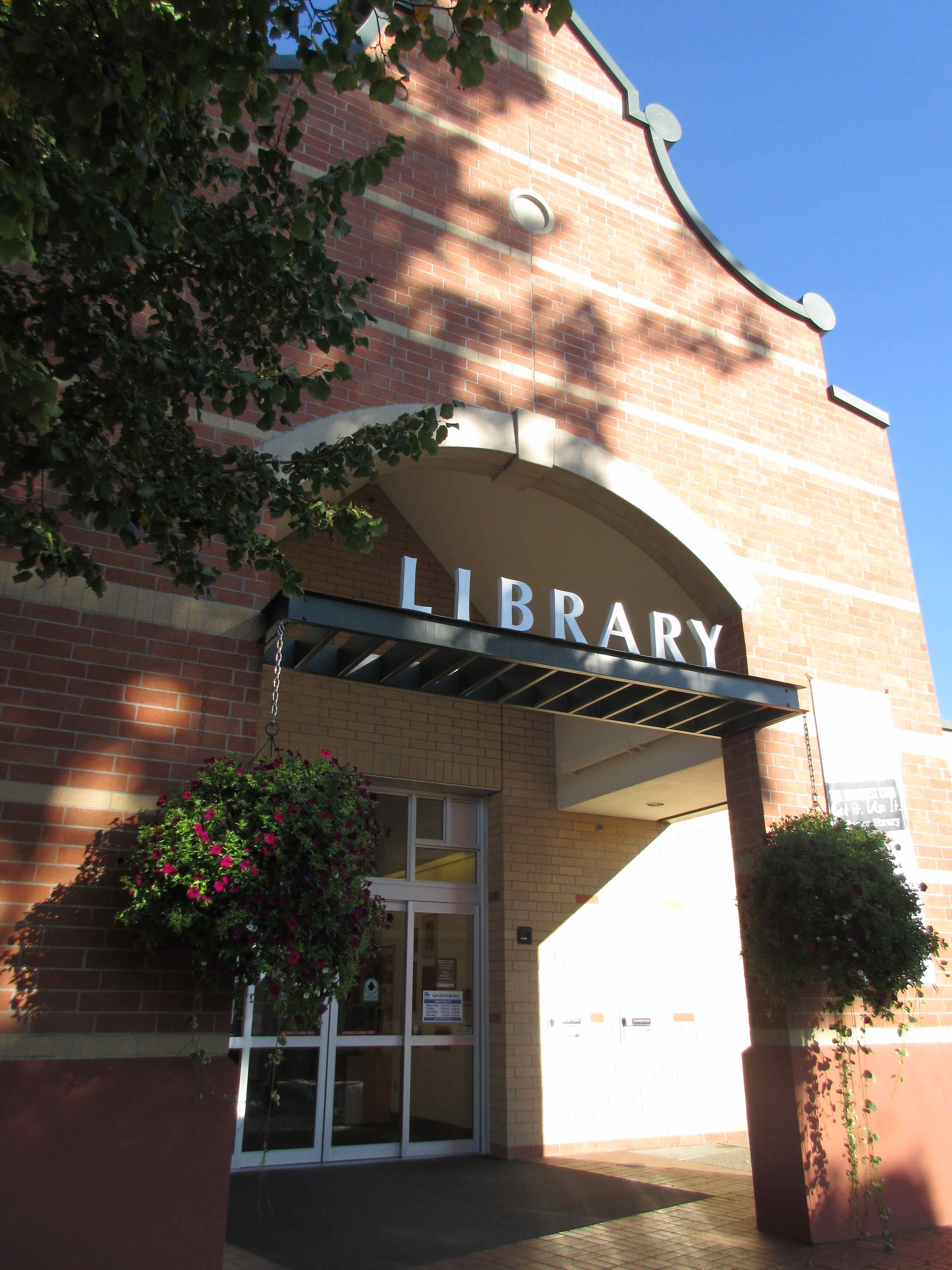 Whatcom Library Lynden Entrance