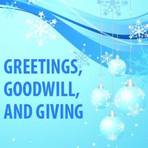 Greetings, Goodwill and Giving @ WCLS Island Library | Lummi Island | Washington | United States