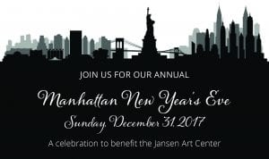 Manhattan New Year's Eve at the Jansen Art Center @ Jansen Art Center | Lynden | Washington | United States