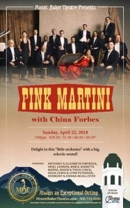 Pink Martini @ Mount Baker Theatre | Bellingham | Washington | United States