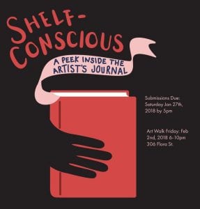 Shelf-Conscious: A Peak Inside the Artist’s Journal @ Make.Shift Art Space | Bellingham | Washington | United States