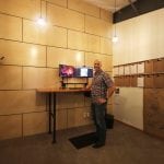 Brandon Nelson at the office