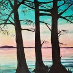 Peace on the River – Donated to Ferndale Chamber of Commerce, January 2018, 18×36
