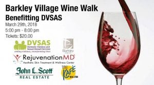Barkley Village Wine Walk Benefitting DVSAS @ Barkley Village | Bellingham | Washington | United States