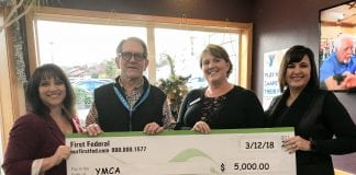 First Federal donates