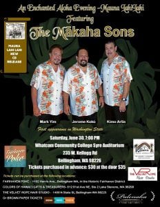 The Makaha Sons - An Enchanted Evening of Aloha in Bellingham @ Whatcom Community College - Syre Auditorium | Bellingham | Washington | United States