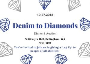 Denim to Diamonds Dinner & Auction @ Settlemyer Hall, Bellingham Technical College | Bellingham | Washington | United States