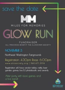 Miles for Memories Glow in the Dark  5KWalk/Run @ Northwest Washington Fairgrounds | Lynden | Washington | United States
