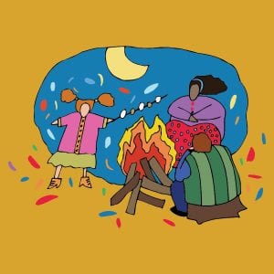 Camp Fire Sing-Along and Scary Stories for Adults @ WCLS Island Library | Lummi Island | Washington | United States