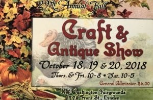 29th Annual Fall Craft & Antique Show @ Northwest Washington Fair and Event Center | Lynden | Washington | United States