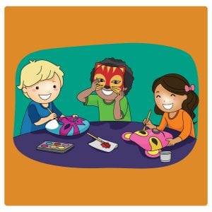 Mask Making for Kids @ WCLS Island Library | Lummi Island | Washington | United States