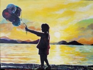 Paint Night Fundraiser for Blue Skies for Children @ Uptown Art | Bellingham | Washington | United States