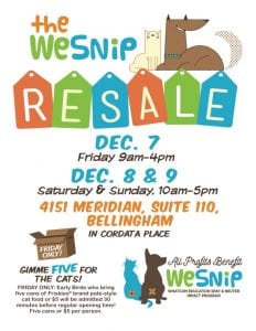 December WeSNiP Fundraiser @ Cordata Place | Bellingham | Washington | United States