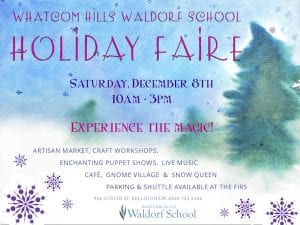 Whatcom Hills School Holiday Faire @ Whatcom Hills Waldorf School | Bellingham | Washington | United States