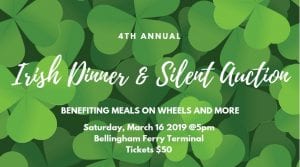 Irish Dinner & Silent Auction @ Bellingham Ferry Terminal