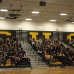 New Gym bleachers