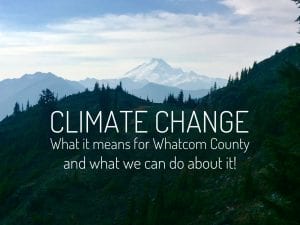 Climate Change: What it means for Whatcom County @ Nooksack Salmon Enhancement Association