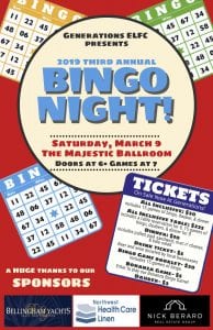 Generations Third Annual Bingo Night @ The Majestic Ballroom