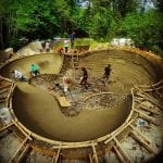 Coal Pad Skate Park-Whatcom County Coal Pad Skate Park Construction