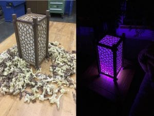 Make a Fusion Shoji Lamp @ Bellingham Makerspace