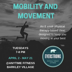 8-week movement and mobility clinic: Anytime Fitness Barkley Village @ Anytime Fitness: Barkley Village