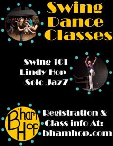 Weekly Swing Dance Classes @ Presence Studio