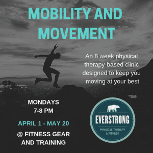 8-week movement and mobility clinic: Fitness Gear and Training @ Fitness Gear and Training