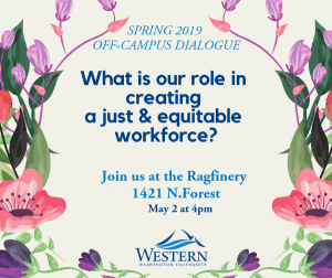Off-Campus Dialogue: What is our role in creating a just and equitable workforce? @ Ragfinery