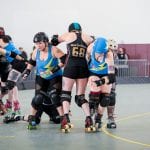 FLASH blocker Tornado Ally provides offense for Jammer Ziggy Starcrush against Cog Blockers