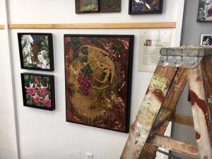 GRAND RE-OPENING, Karen Theusen Designs Painting Studio @ Waterfront Artists Studios-Downstairs
