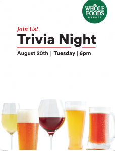 Trivia Night | Whole Foods Market @ WFM | Far North Lounge