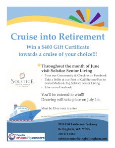 Cruise Into Retirement @ Solstice Senior Living