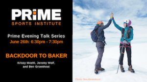 Backdoor to Baker @ Prime Sports Institute
