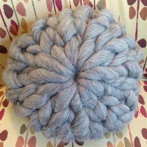 Learn to Arm Knit a Pillow @ Northwest Yarns