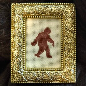 Beginning Cross Stitch - Stitch a Sasquatch