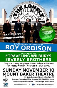 The Lonely: Celebrating the Music of Roy Orbison @ Mount Baker Theatre
