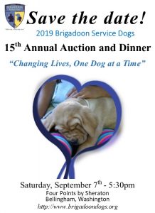 Brigadoon Service Dogs 15th Annual Live Auction & Dinner @ Four Points by Sheraton