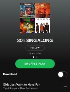 80's Sing Along Night! @ Thousand Acre Cider House