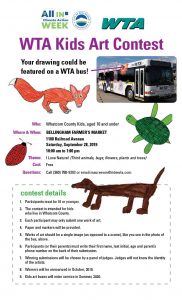 WTA Kids Art Contest @ Bellingham Farmer's Market