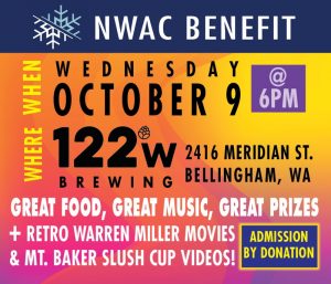 Bellingham Winter Kick-off: NWAC Benefit Party @ 122 West Brewing Co.