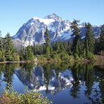 A stunning view of Mt. Shuksan and Picture Lake / Credit: Brendan Laing