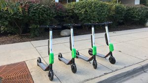 Shared Electric Scooter Demonstration @ Granary Building
