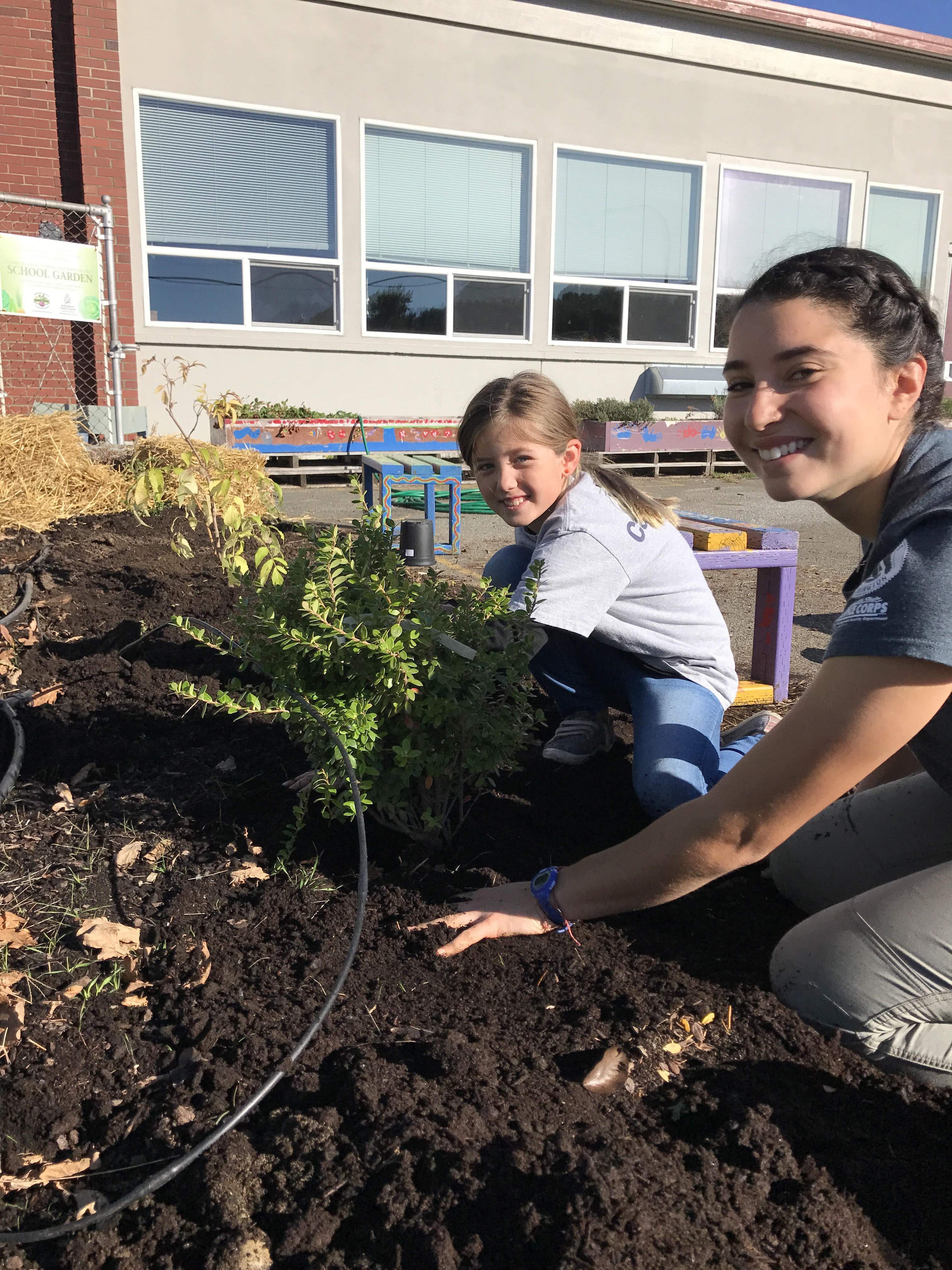 Birchwood Elementary Garden Work Party