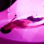 Still Life Massage and Float Man in Tank